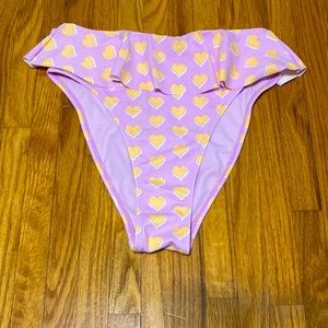 NWOT high waist bikini bottoms